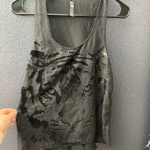 Bear dance tank top